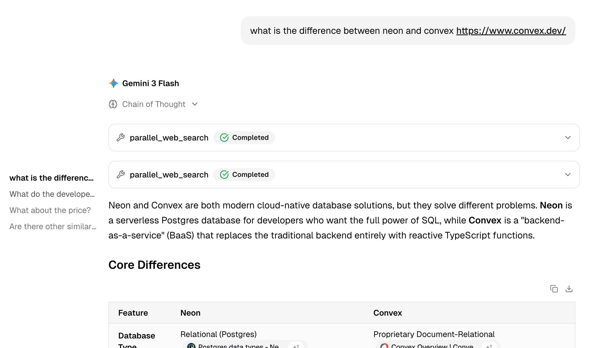 Navigate conversations with ease